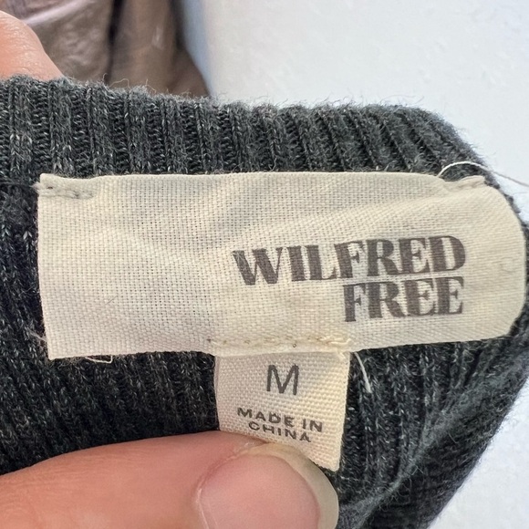 Aritzia Wilfred Free Lillian Ribbed Tank Midi Dress - Picture 6 of 8